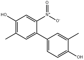 [1,1'-Biphenyl]-4,4'-diol, 3',5-dimethyl-2-nitro-