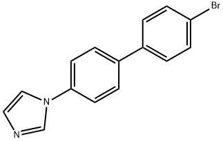 1H-Imidazole, 1-(4'-bromo[1,1'-biphenyl]-4-yl)- Struktur