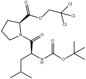 L-Proline, 1-[N-[(1,1-dimethylethoxy)carbonyl]-L-leucyl]-, 2,2,2-trichloroethyl ester (9CI)