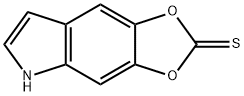 5,6-thiocarbonyldioxy indole Struktur