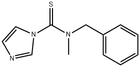 1H-Imidazole-1-carbothioamide, N-methyl-N-(phenylmethyl)- Struktur