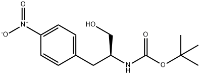 Carbamic acid, N-[(1S)-1-(hydroxymethyl)-2-(4-nitrophenyl)ethyl]-, 1,1-dimethylethyl ester