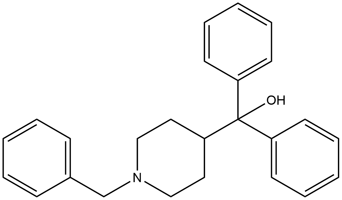 4-Piperidinemethanol, α,α-diphenyl-1-(phenylmethyl)-