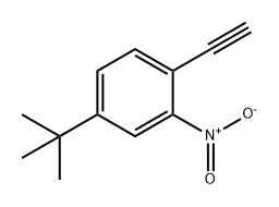 Benzene, 4-(1,1-dimethylethyl)-1-ethynyl-2-nitro-