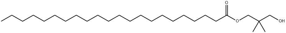 Docosanoic acid 3-hydroxy-2,2-dimethylpropyl ester Struktur