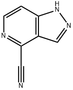 1H-Pyrazolo[4,3-c]pyridine-4-carbonitrile Struktur