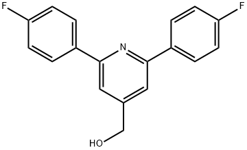 JR-9149, (2,6-Bis(4-fluorophenyl)pyridin-4-yl)methanol, 97% Struktur