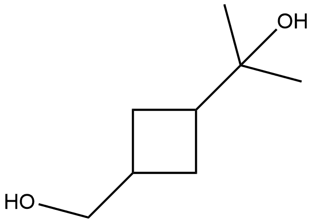 α1,α1-Dimethyl-1,3-cyclobutanedimethanol Struktur