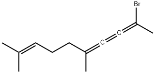 2,3,4,8-Decatetraene, 2-bromo-5,9-dimethyl- Struktur