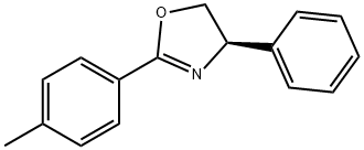 (R)-4-Phenyl-2-(p-tolyl)-4,5-dihydrooxazole Struktur