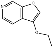 Furo[2,3-c]pyridine, 3-ethoxy- Struktur