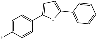 Furan, 2-(4-fluorophenyl)-5-phenyl- Struktur