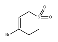 2H-Thiopyran, 4-bromo-3,6-dihydro-, 1,1-dioxide Struktur