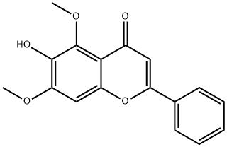 4H-1-Benzopyran-4-one, 6-hydroxy-5,7-dimethoxy-2-phenyl-