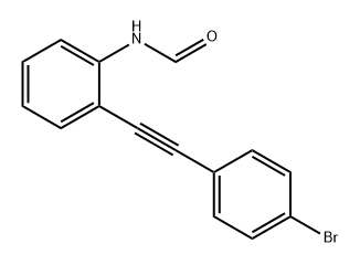 Formamide, N-[2-[2-(4-bromophenyl)ethynyl]phenyl]-