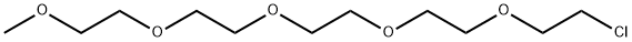 1-[2-(2-Chloro-ethoxy)-ethoxy]-2-[2-(2-methoxy-ethoxy)-ethoxy]-ethane Struktur