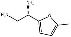 1,2-Ethanediamine, 1-(5-methyl-2-furanyl)-, (1S)- Struktur