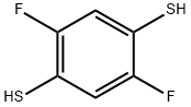 1,4-Benzenedithiol, 2,5-difluoro- Struktur