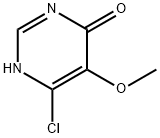 4(1H)-Pyrimidinone, 6-chloro-5-methoxy- Struktur