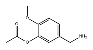 Phenol, 5-(aminomethyl)-2-methoxy-, 1-acetate