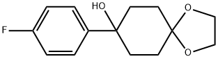 1,4-Dioxaspiro[4.5]decan-8-ol, 8-(4-fluorophenyl)-