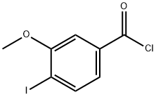 4-Iodo-3-methoxybenzoyl chloride Struktur