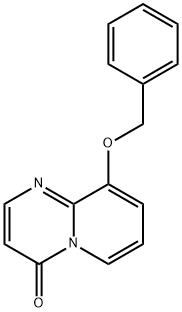 4H-Pyrido[1,2-a]pyrimidin-4-one, 9-(phenylmethoxy)- Struktur