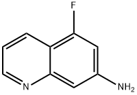 7-Quinolinamine, 5-fluoro- Struktur