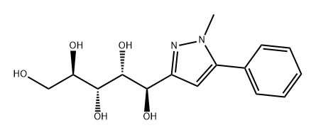 D-Arabinitol, 1-C-(1-methyl-5-phenyl-1H-pyrazol-3-yl)-, (1R)-