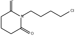 2,6-Piperidinedione, 1-(4-chlorobutyl)- Struktur