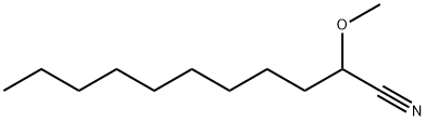 2-Methoxyundecanenitrile Struktur