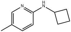 N-Cyclobutyl-5-methylpyridin-2-amine Struktur