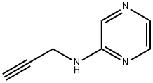 2-Pyrazinamine, N-2-propyn-1-yl- Struktur