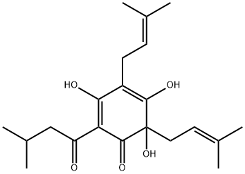 2,4-Cyclohexadien-1-one, 3,5,6-trihydroxy-4,6-bis(3-methyl-2-buten-1-yl)-2-(3-methyl-1-oxobutyl)-