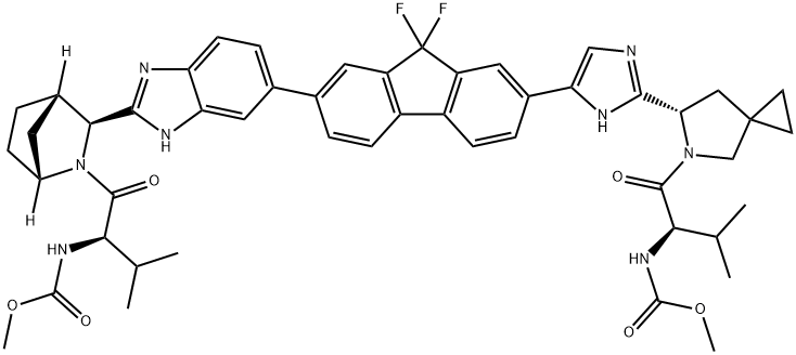 Ledipasvir Diastereomer-3 Struktur