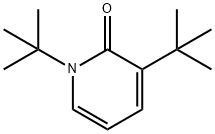 2(1H)-Pyridinone, 1,3-bis(1,1-dimethylethyl)- Struktur