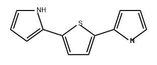 1H-Pyrrole, 2,2'-(2,5-thiophenediyl)bis- (9CI) Struktur