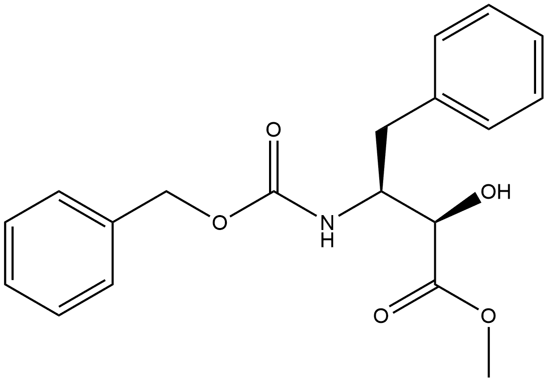 Benzenebutanoic acid, α-hydroxy-β-[[(phenylmethoxy)carbonyl]amino]-, methyl ester, (αR,βS)-