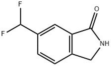 6-(Difluoromethyl)isoindolin-1-one Struktur