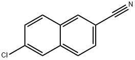 6-chloronaphthalene-2-carbonitrile Struktur