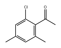 Ethanone, 1-(2-chloro-4,6-dimethylphenyl)- Struktur