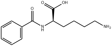 D-Lysine, N2-benzoyl- Struktur