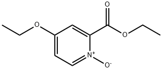 2-Pyridinecarboxylicacid,4-ethoxy-,ethylester,1-oxide(9CI) Struktur