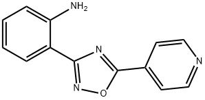 2-[5-(4-Pyridinyl)-1,2,4-oxadiazol-3-yl]benzenamine Struktur