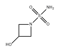 1-Azetidinesulfonamide, 3-hydroxy- Struktur