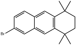 Anthracene, 6-bromo-1,2,3,4-tetrahydro-1,1,4,4-tetramethyl- Struktur