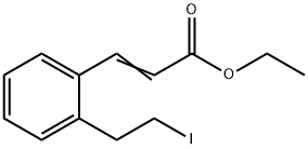 2-Propenoic acid, 3-[2-(2-iodoethyl)phenyl]-, ethyl ester