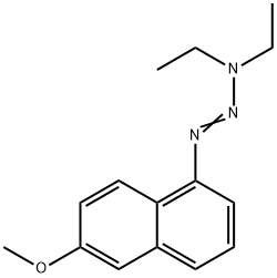 1-Triazene, 3,3-diethyl-1-(6-methoxy-1-naphthalenyl)-