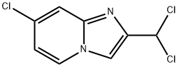 Imidazo[1,2-a]pyridine, 7-chloro-2-(dichloromethyl)- Struktur