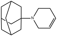 1-(Adamantan-1-yl)-1,2,3,6-tetrahydropyridine hydrochloride Struktur